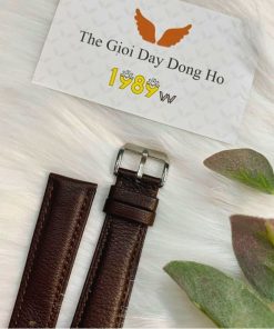 Day Dong Ho Da Ca Sau Chong Nuoc 100 Mo ta Chat lieu Da ca sau phu lop chong nuoc Mau sac Nau Sam Mau Den Size day 18mm 19mm 20mm 21mm 22mm Ma DCS01 2