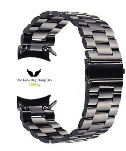 day dong ho kim loai 3 hat dau cong khoa nua buom mau den