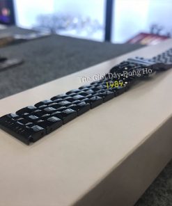 day dong ho kim loai mau den cao cap 3