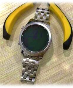 Dây Đồng Hồ Kim Loại Đầu Mo 5 Hạt Size 20mm Màu Bạc, Mo5H2001 3 thay day kim loai 5 hat mo bac dep