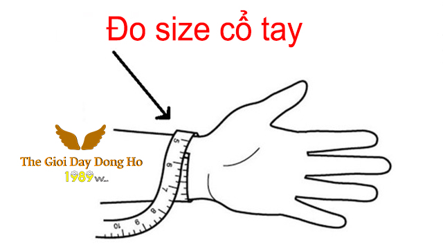 Cách đo size cổ tay khi chọn dây đồng hồ